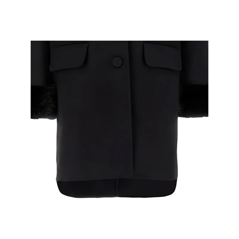 ERMANNO SCERVINO Coats Women's Black-3