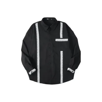 Pin Li Shirts Men Black