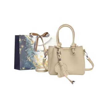 Iman's House PU Shoulder Bag, Crossbody Bag, Handbag Women's Ecru/Pink/Light Blue/Black