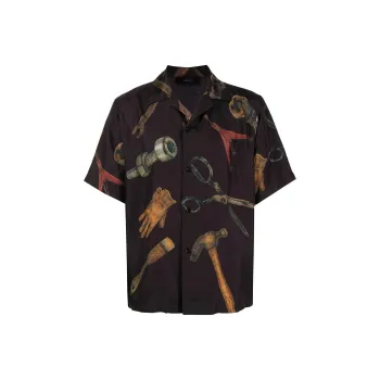 AMIRI Shirts Men Brown