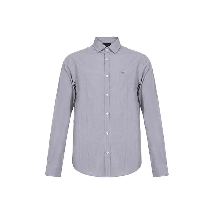 EMPORIO ARMANI SS22 Shirt Men's Light Gray-0
