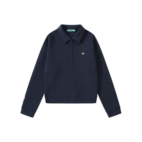 Apparition Polo Shirt Unisex Navy Blue