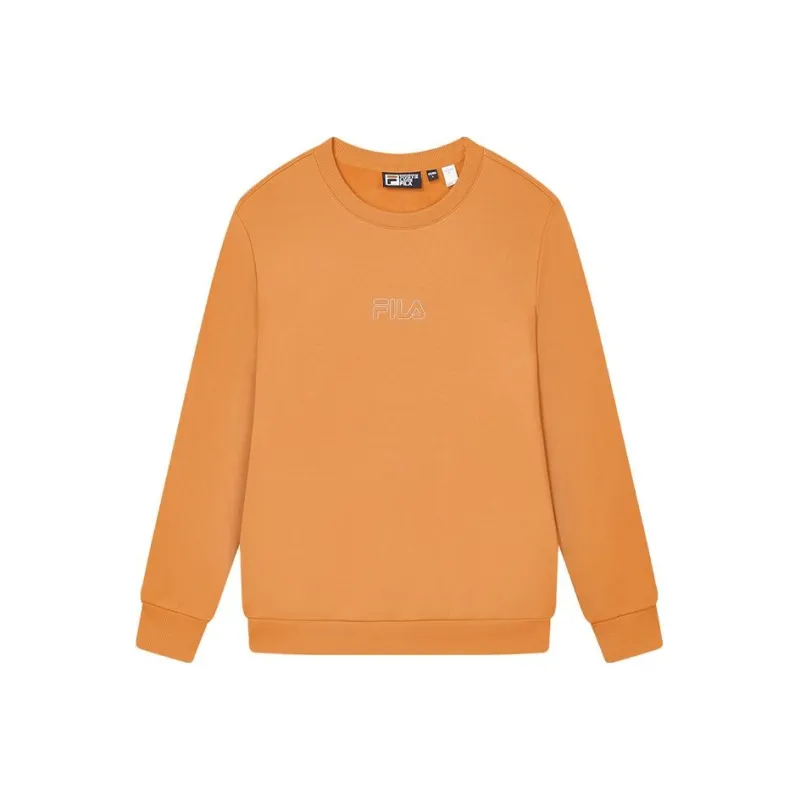 FILA Sweatshirts Men Jam Orange-0
