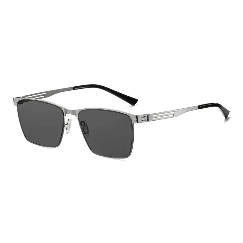 Yamaichi Maru Alloy Rectangular Sunglasses Men's-3