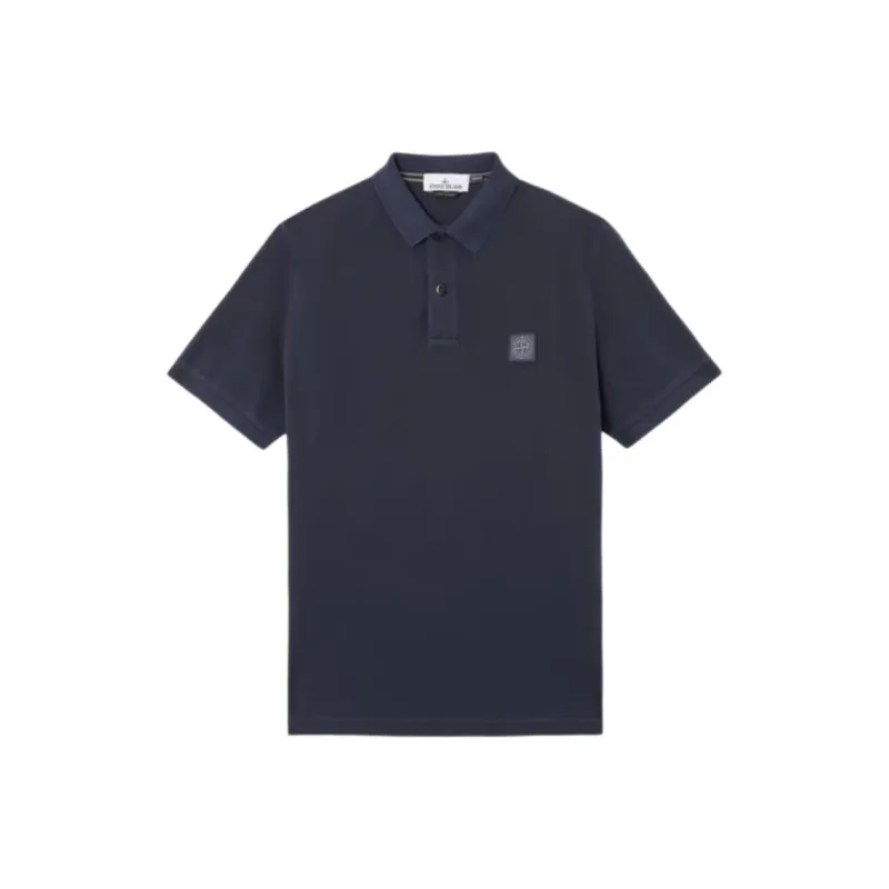 STONE ISLAND Polo Shirt Men's Marine Blue-0