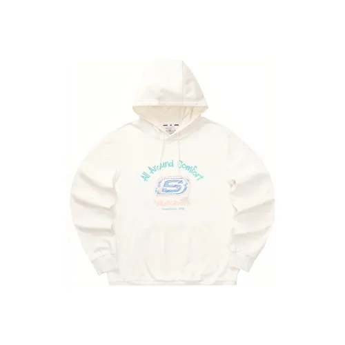Skechers Colorful Sweatshirts Unisex Marshmallow White/0074