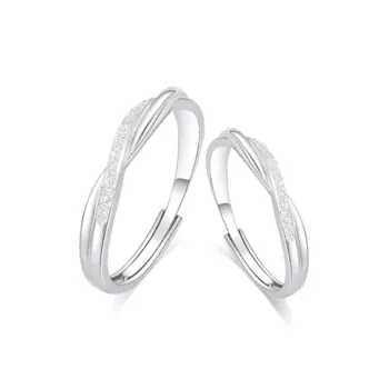 CHINA GOLD 999 Fine Silver Rings Unisex