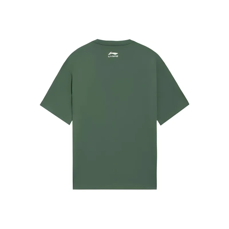 LINING CF Tracing T Shirts Men Mist Cedar Green-1