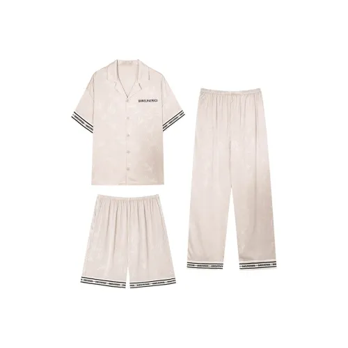 Maultiay Pajama Set Men's Apricot