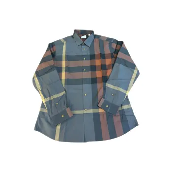 Burberry Shirt Men's Brick Gray
