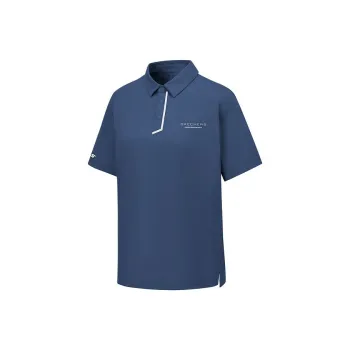 Skechers GODRI Polo Shirt Men's Deep Sea Blue