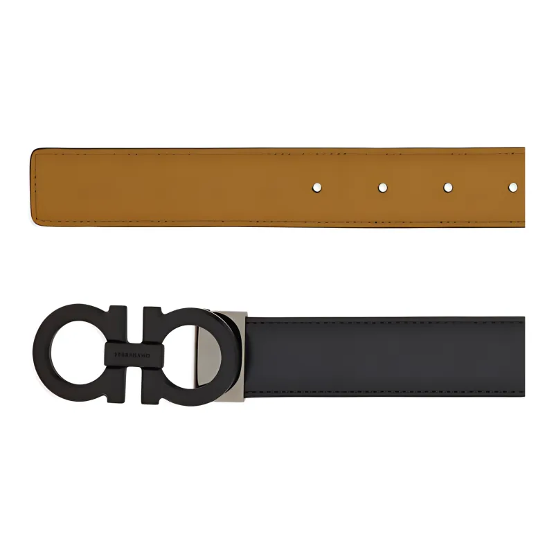 Ferragamo Reversible Gancini Belt-2