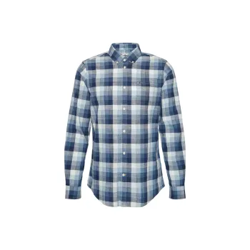 BARBOUR Checked Button Up Shirt