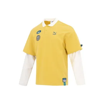 PUMA Polo Shirts Men Yellow