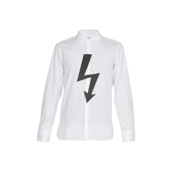 Neil Barrett Shirts Men White-0