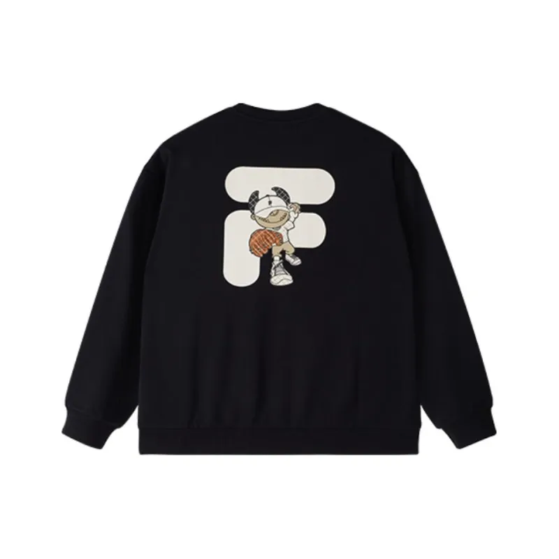 FILA FUSION Sweatshirt Unisex Jet Black-0