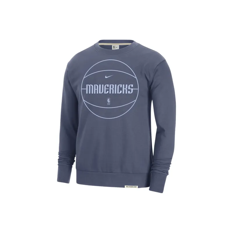 Nike Dallas Mavericks Standard Issue Men's Nike Dri FIT Nba Sweatshirt-0