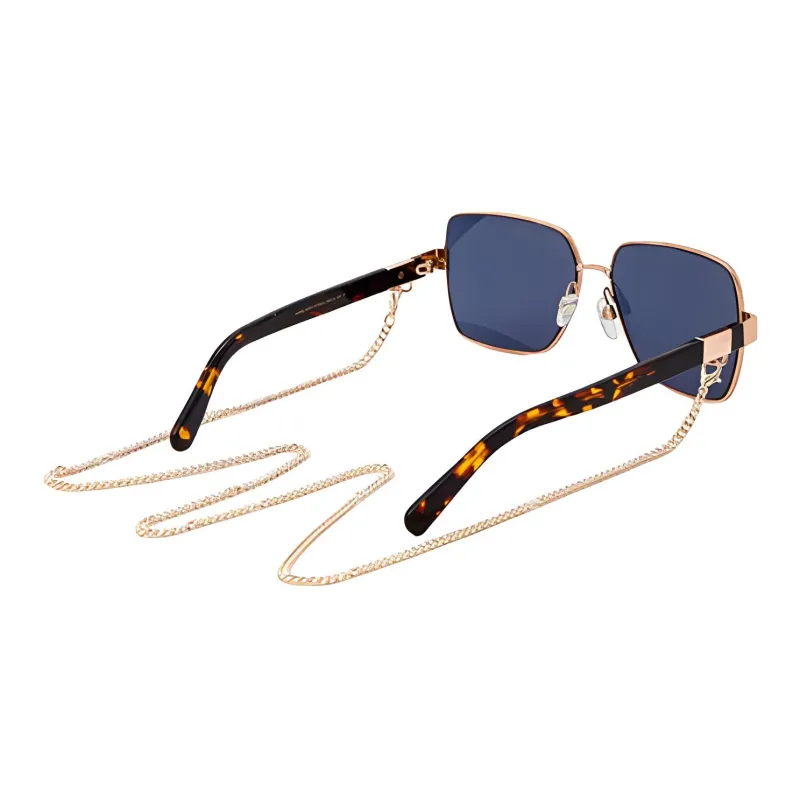 MARC JACOBS Metal Irregular Shape Sunglasses Women's Gold-2