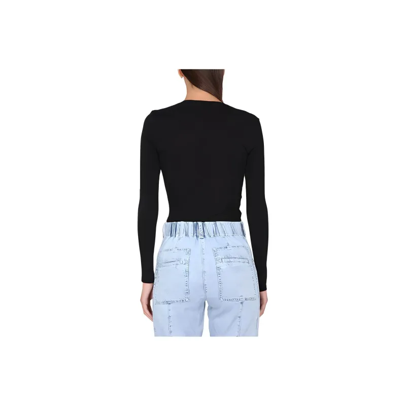 PROENZA SCHOULER Crepe Crewneck Tops-1