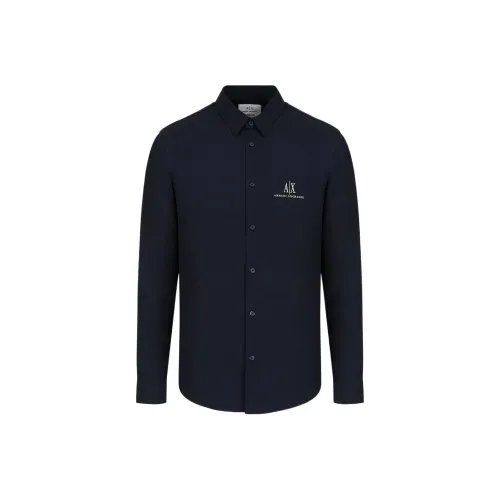 ARMANI EXCHANGE Logo-embroidered Shirt