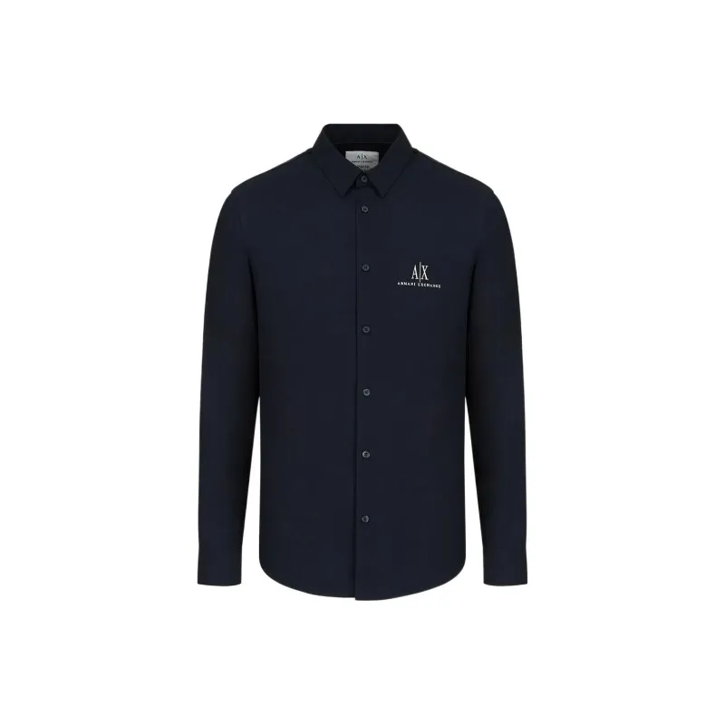 ARMANI EXCHANGE Logo embroidered Shirt-0