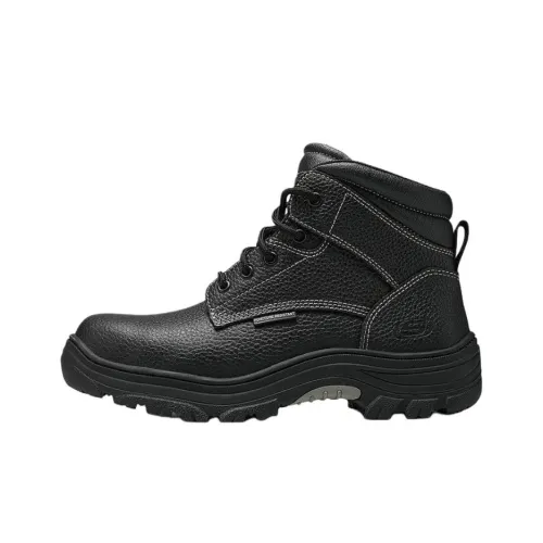 Skechers Burgin Ankle Boots Men's Black
