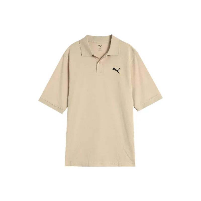 PUMA ESSPIQUE SS25 Polo Shirt Men's Oat-0