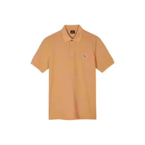 Paul Smith Polo Shirt Men's Orange