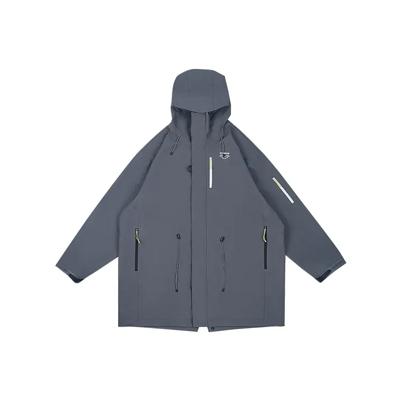 MYSAMESAME Jackets & Coats Unisex Shadow Gray-3