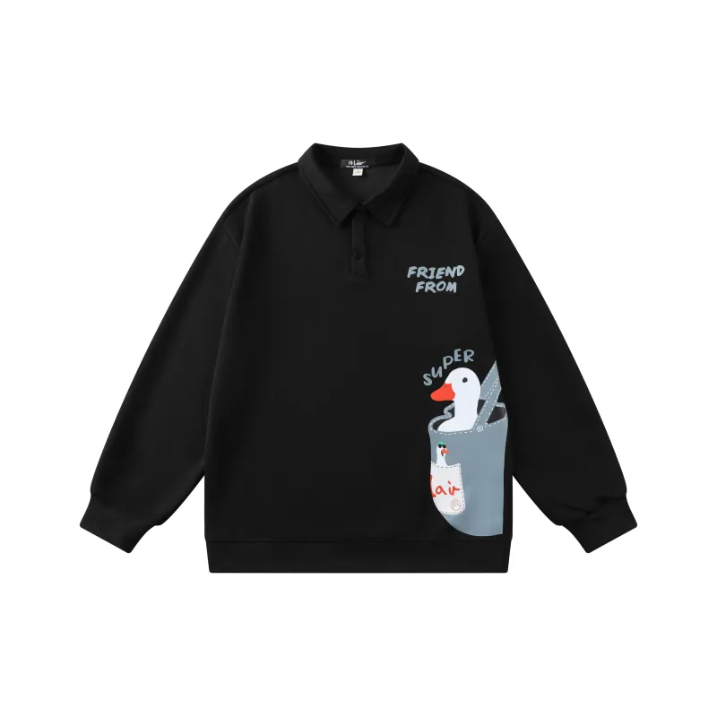 GOOSELIAR Polo Shirts Unisex-2