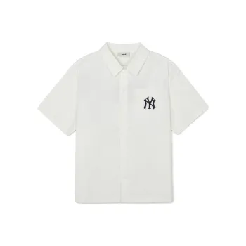 MLB New York Yankees SS24 Shirt Unisex Ecru