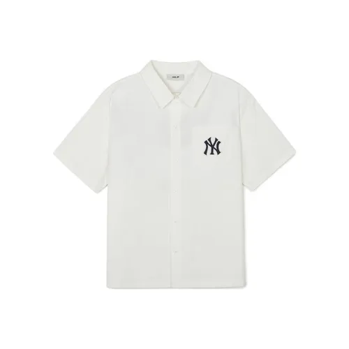 MLB New York Yankees SS24 Shirt Unisex Ecru