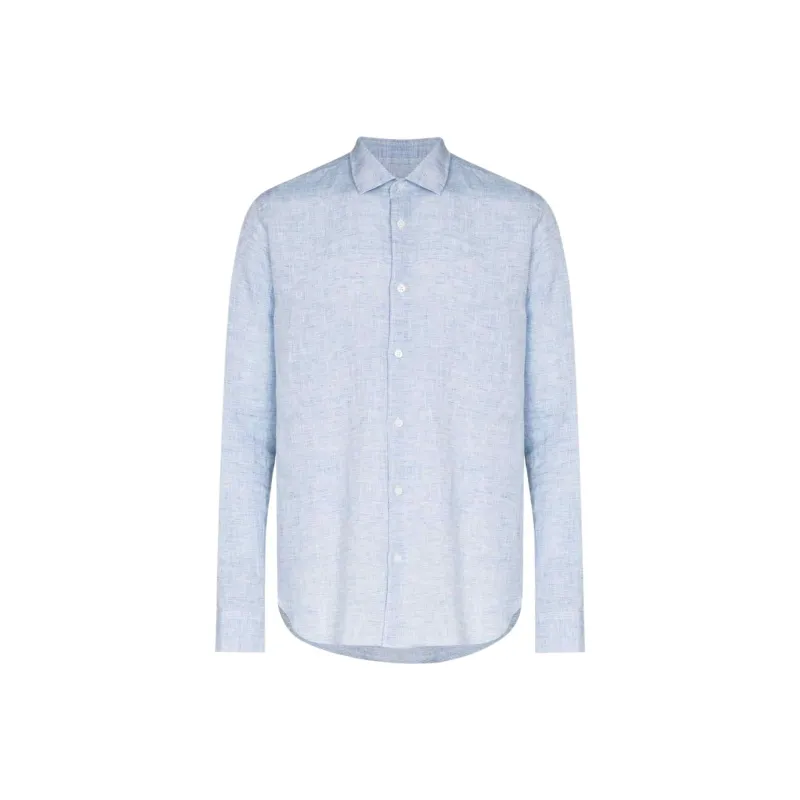 Orlebar Brown Giles Linen Shirt-0