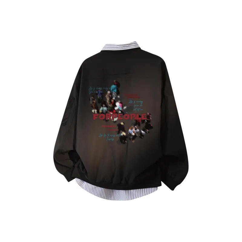 FAX FOR FMACM Jacket Unisex Black-7