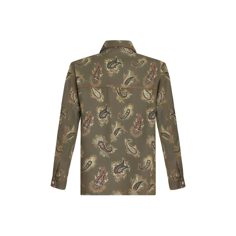 ETRO Paisley Jacquard Shirt Jacket-1
