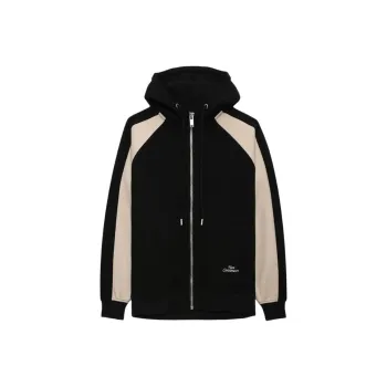 FIVE CM Logo embroidered Cotton Hooded Jacket