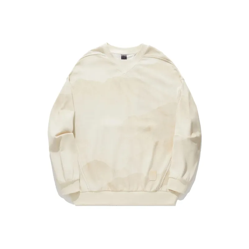 LiNing x CHENGLONG,LIANMINGKUAN Sweatshirt Men's Papyrus White All Over Print-0