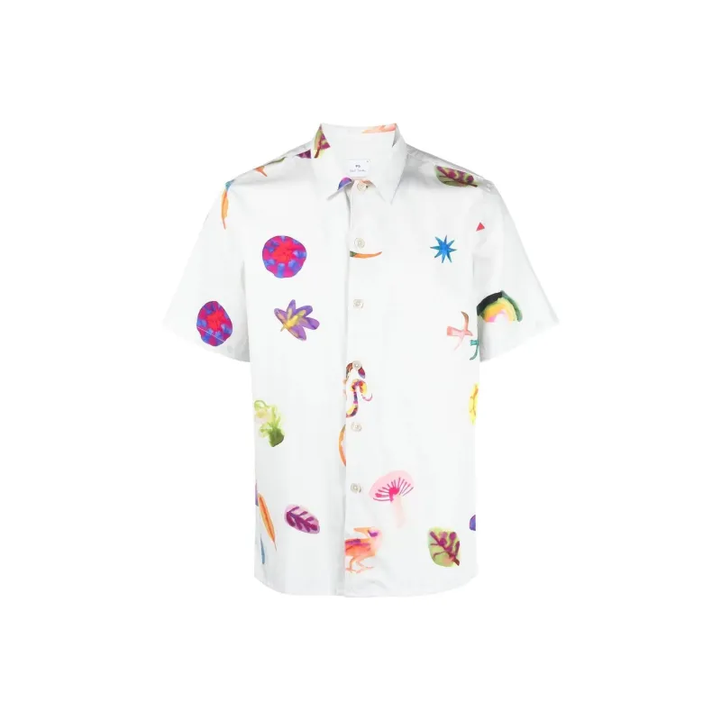 Paul Smith Shirts Men White-0