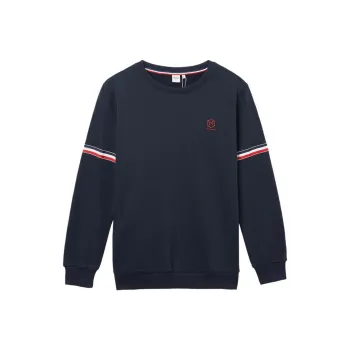 DANIEL HECHTER Sweatshirt Spring Fall Men's Royal Blue