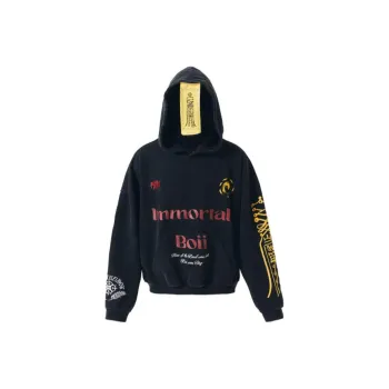 GLACIERBOY Sweatshirt Unisex Washed Black
