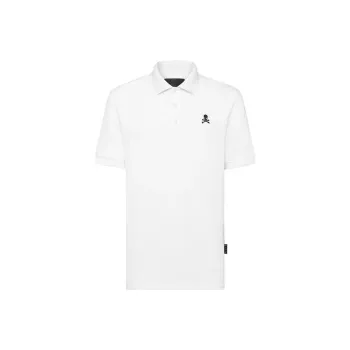 PHILIPP PLEIN Polo Shirts Men White