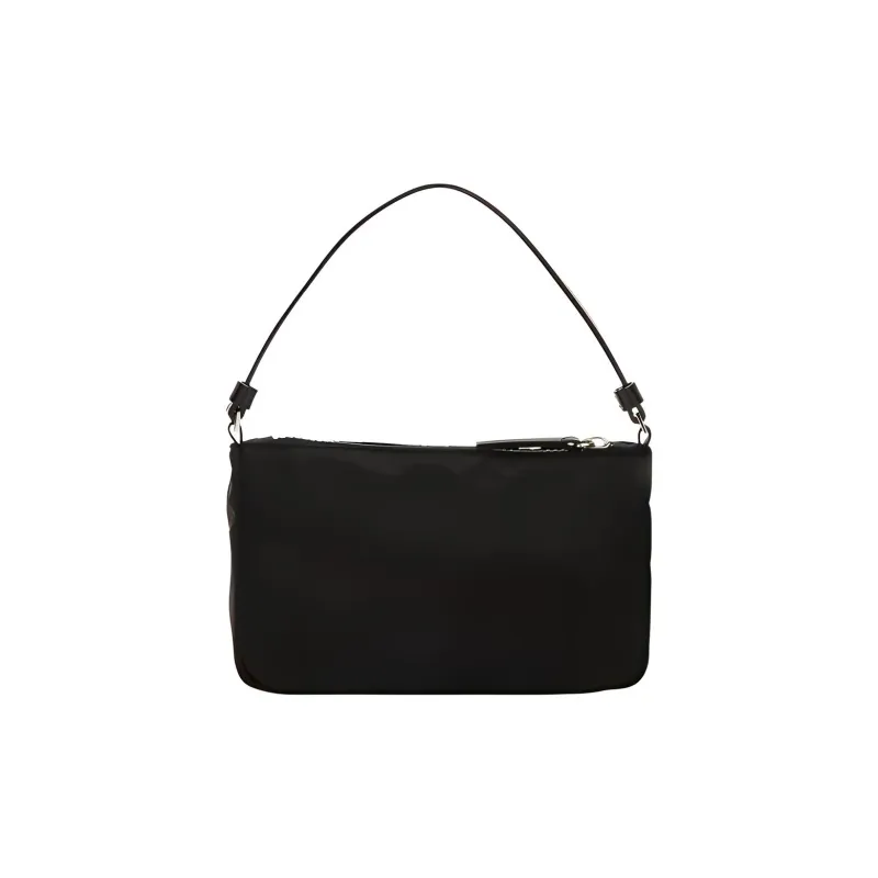 PALM ANGELS Big Palm Nylon Pouch Black-3