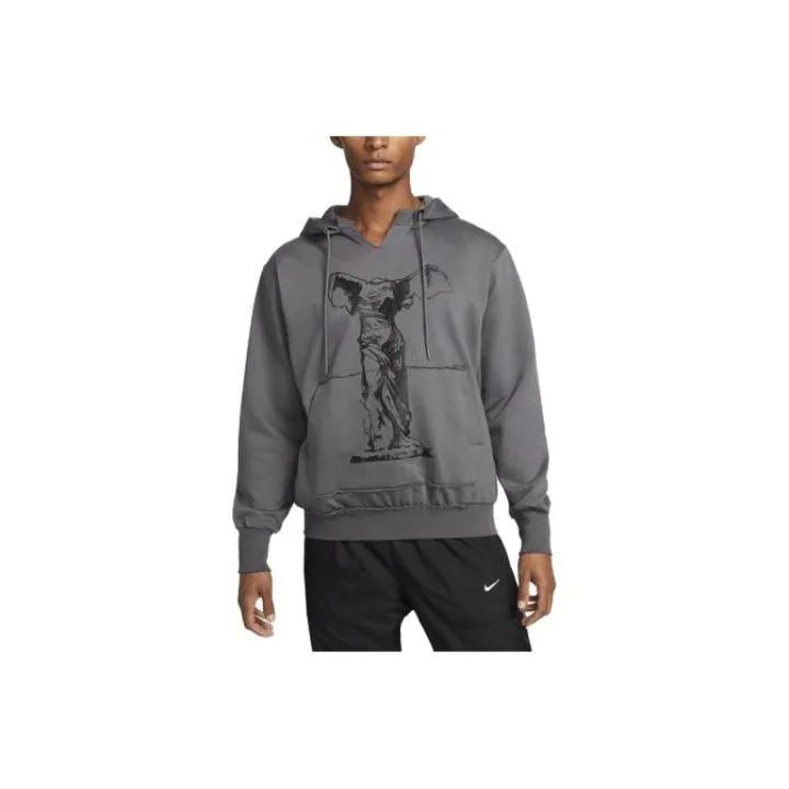Nike Standard Issue Premium Basketball Loose Fit Hoodie-0