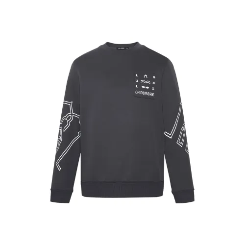 LESS IS MORE Sweatshirt Men's Smoke Gray
