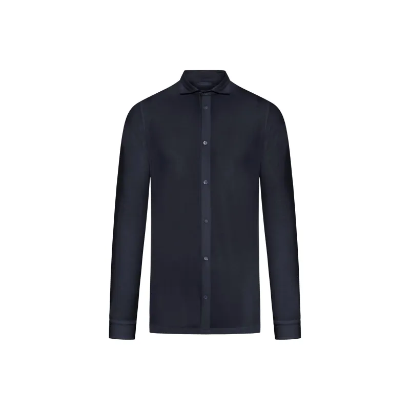 Zanone Long Sleeved Button Down Shirt-0