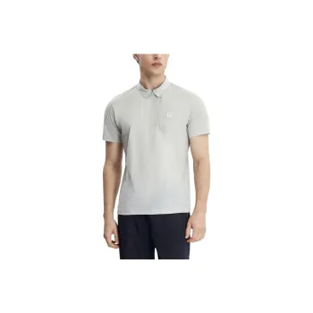 FILA Polo Shirts Men Light Purple Gray