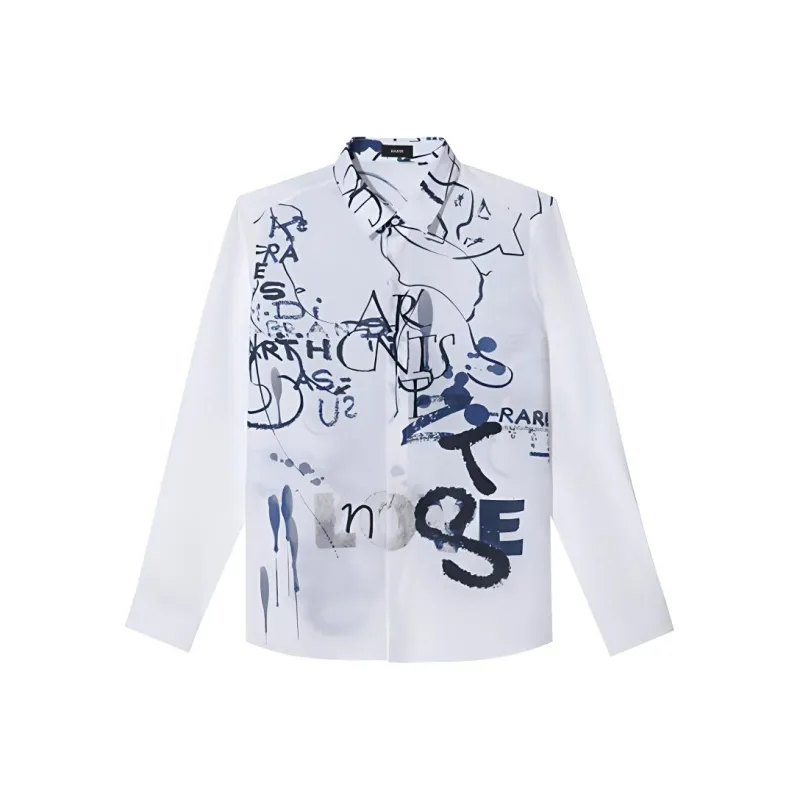 RARE Shirts Men White-0