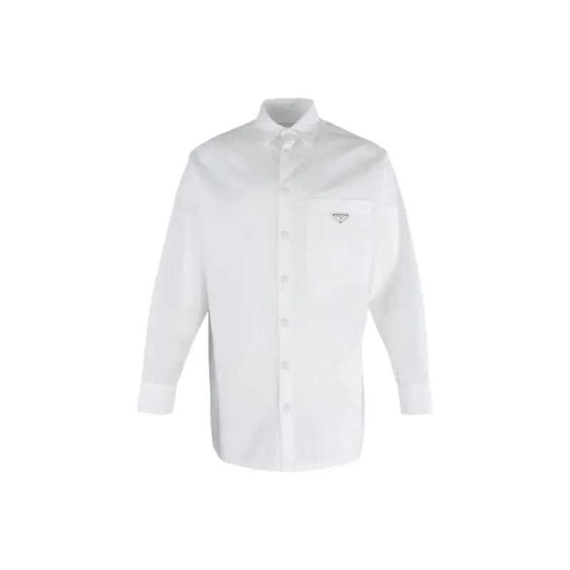 PRADA Shirts Men White-0