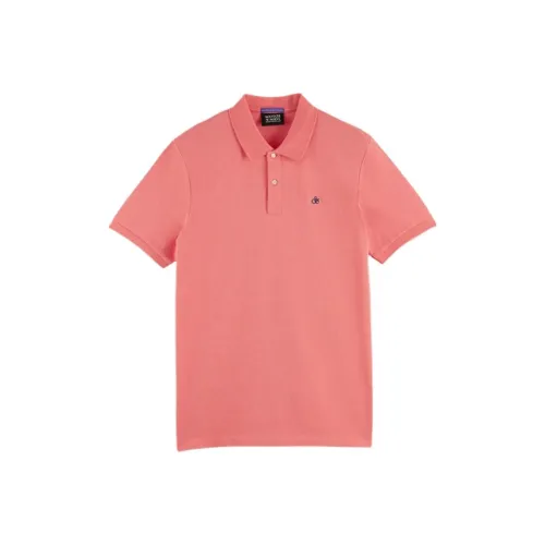 Scotch&Soda Polo Shirt Men's Pink