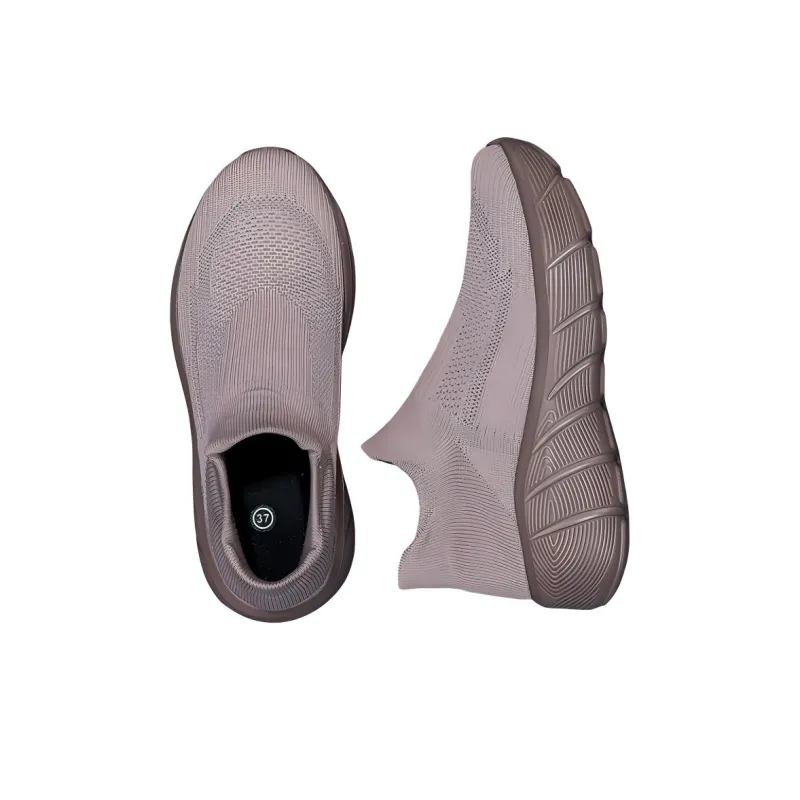AMICNIEGD Slip Resistant, Abrasion Resistant, Breathable Low Top Chunky Sneakers Unisex-8